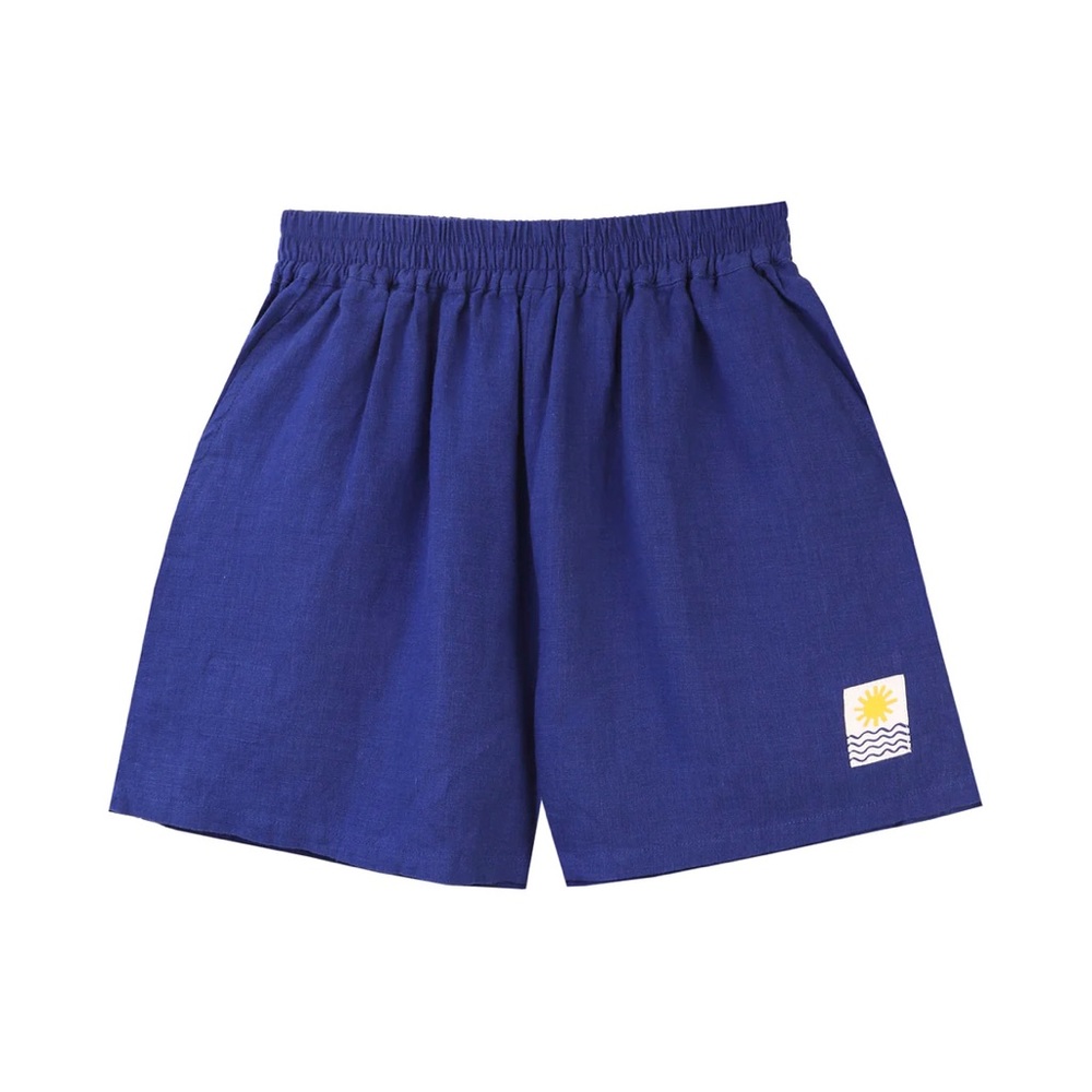🚫SOLD🚫 L.F. Markey cobalt linen shorts. US size 10/large.
